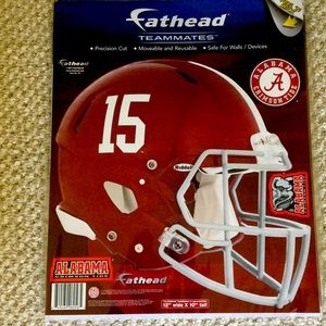 Alabama Crimson Tide helmet Fathead wall cling
